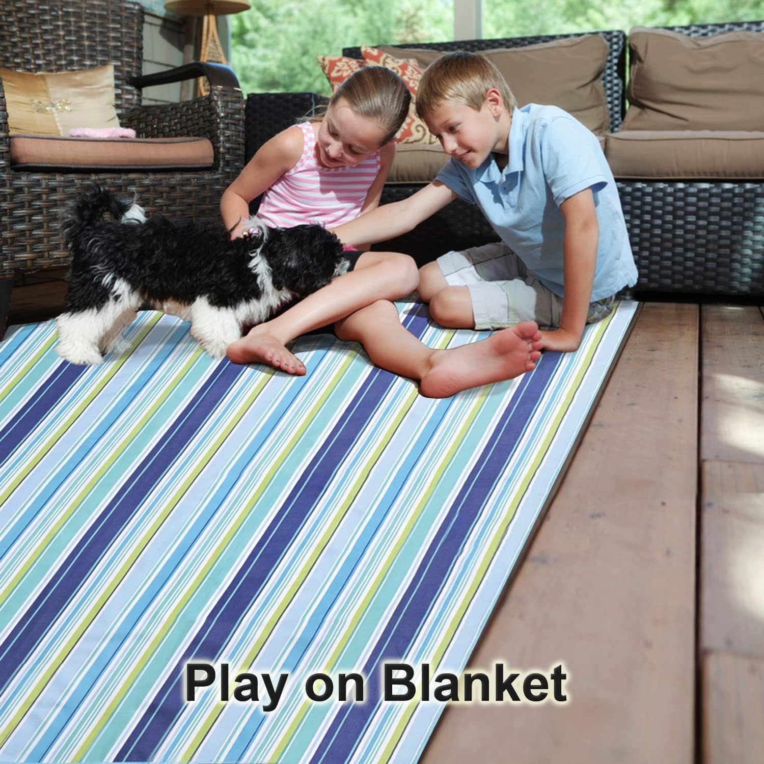 Beach Blanket Extra Large Picnic Blanket Sandproof Waterproof Outdoor Indoor Blanket Lightweight Handy Mat Portable Beach Mat for Camping Hiking Travel Park Grass