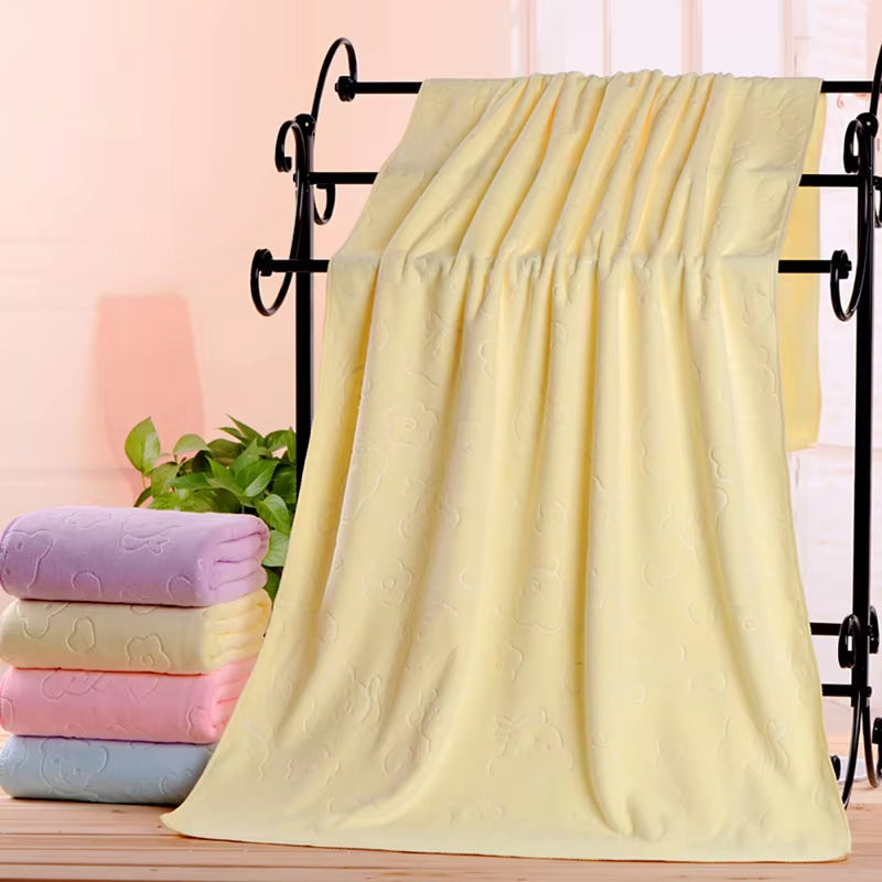 70X140Cm Bath Towel Absorbent Quick-Drying Super Large Bath Towel Soft Towel Bath Luxury Towel Bathroom